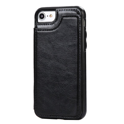 Funda Adhesiva de Cuero con Patrón Crazy Horse para Teléfono Móvil - Image 2