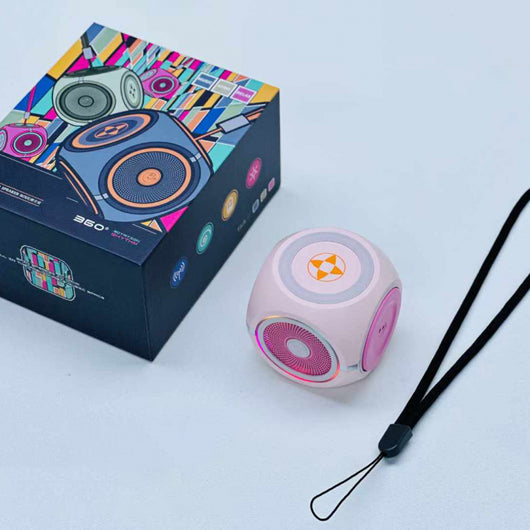 Parlante Bluetooth Giratorio con Bajos Profundos y Tecnología Anti-estrés - Image 7