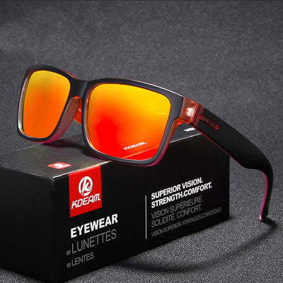 Gafas de Sol para Hombre con Lentes de Película Colorida - Image 6