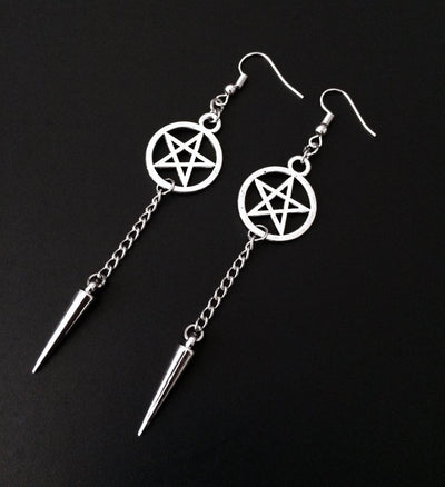 Aretes de Estrella de Cinco Puntas - Image 3