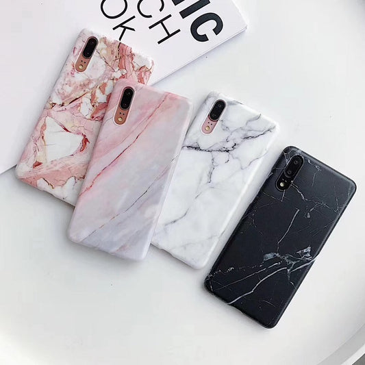Funda de Teléfono Mármol Coral Degradado con Acabado Frosted - Image 2