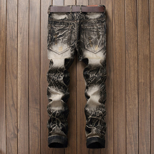 Jeans Bordados para Hombre - Cómodos y Modernos - Image 4
