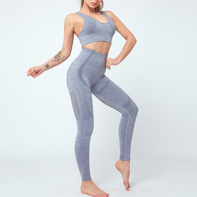 Leggins Deportivos de Cintura Alta con Secado Rápido y Elasticidad Total