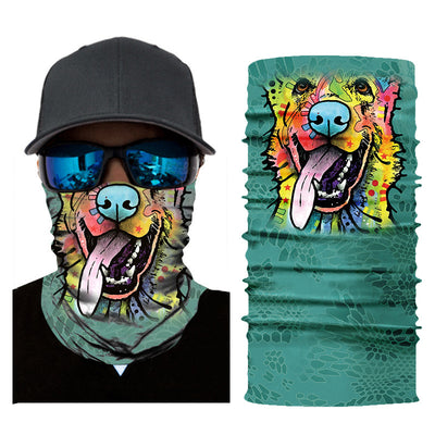Pañuelo Protector Solar con Estampado de Tigre para Equitación - Image 7