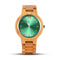 Reloj de Cuarzo con Caja de Madera