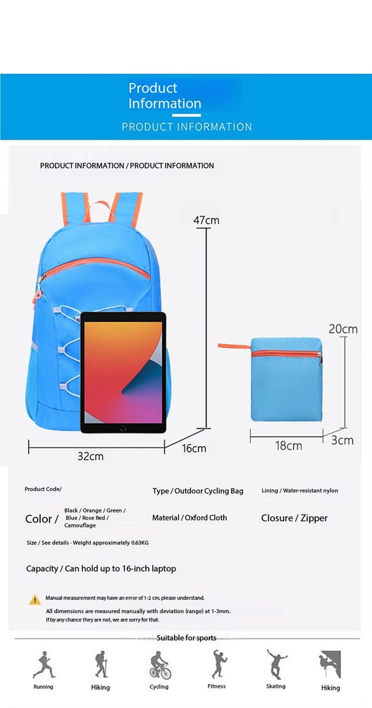 Mochila Deportiva Multifunción para Ciclismo, Senderismo y Trail Running - Image 55