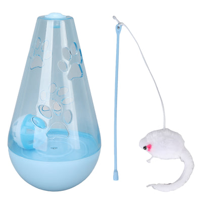 Juguete Interactivo para Gatos con Campana, Pelota y Ratón de Peluche - Image 9