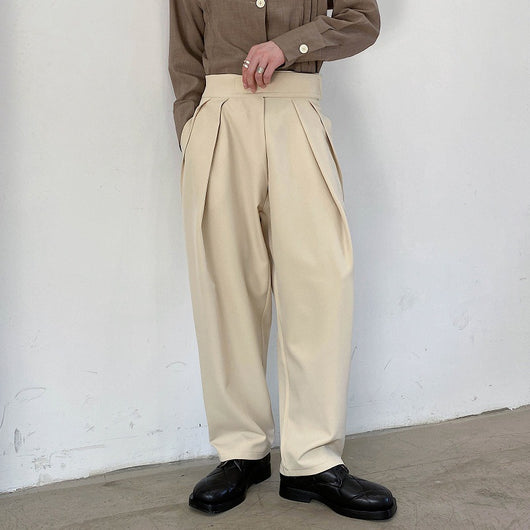 Pantalón Harem de Cintura Alta Corte Recto para Hombre - Image 3