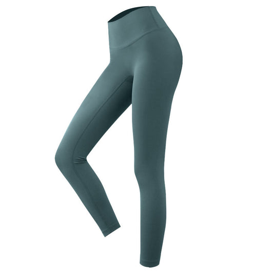 Pantalones deportivos de cintura alta sin costuras laterales - Image 30