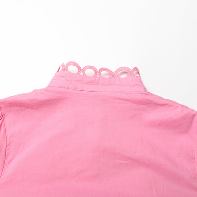 Conjunto de Dos Piezas: Blusa Manga Larga con Cuello de Encaje y Falda Cintura Alta - Image 17
