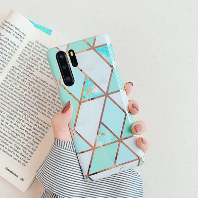 Funda de Mármol Electrochapado para Celular - Image 19
