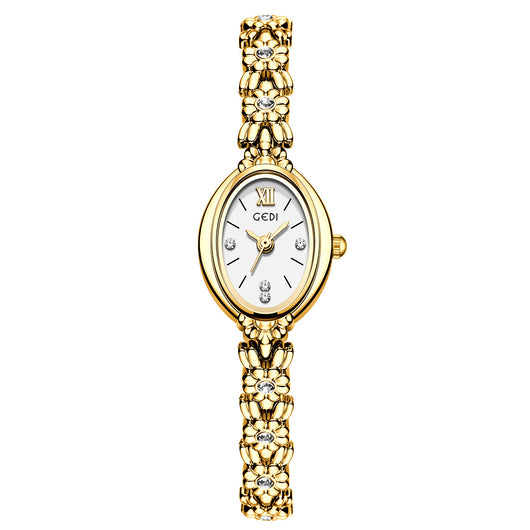 Reloj Compacto Retro de Lujo para Mujer con Diseño Exquisito - Image 5