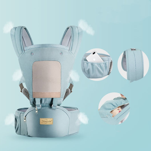 Cargador de Bebé Frontal con Asiento Lumbar Ergonómico - Image 17