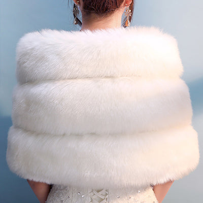 Chal Nupcial de Zorro para Otoño e Invierno - Estola de Piel para Boda - Image 9