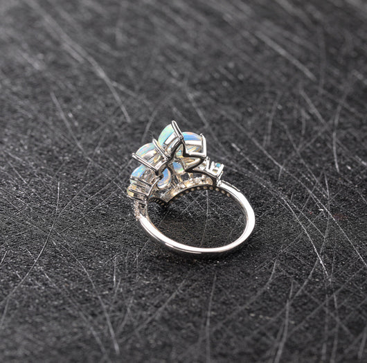 Anillo de Ópalo Natural en Plata 925 - Diseño Delicado y Elegante - Image 5