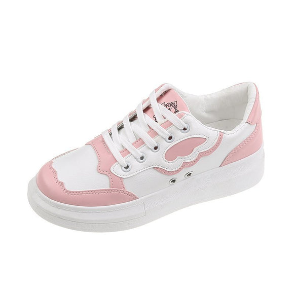 Zapatillas Deportivas Casuales para Mujer Estilo Universitario con Corazón