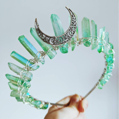 Diadema Corona Mágica Multicolor con Acabado Electropulido