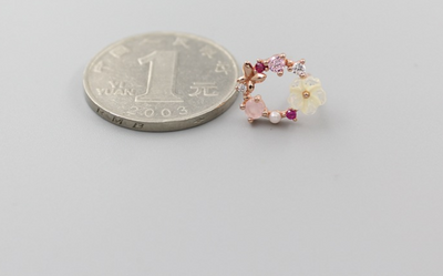 Aretes de Flores en Concha Natural - Image 5