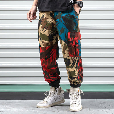 Pantalones Overol Camuflaje Casual