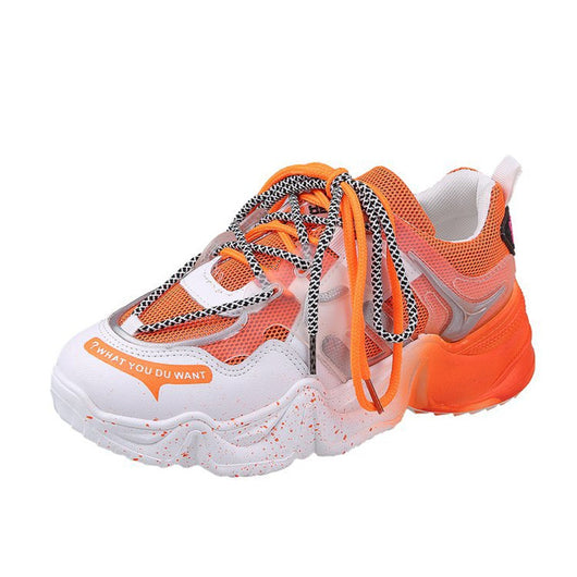 Zapatillas de Malla Naranja - Estilo Verano Fresco y Cómodo