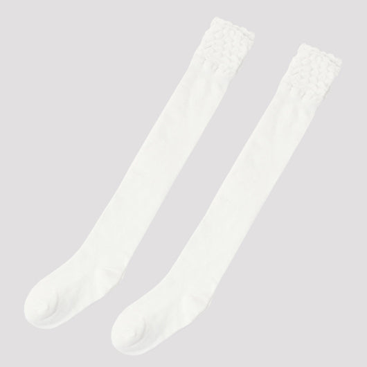 Medias Gruesas por la Rodilla con Encaje para Otoño e Invierno - Image 8