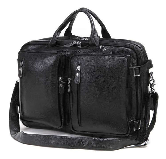 Bolso Multifuncional de Cuero para Hombre - Image 2