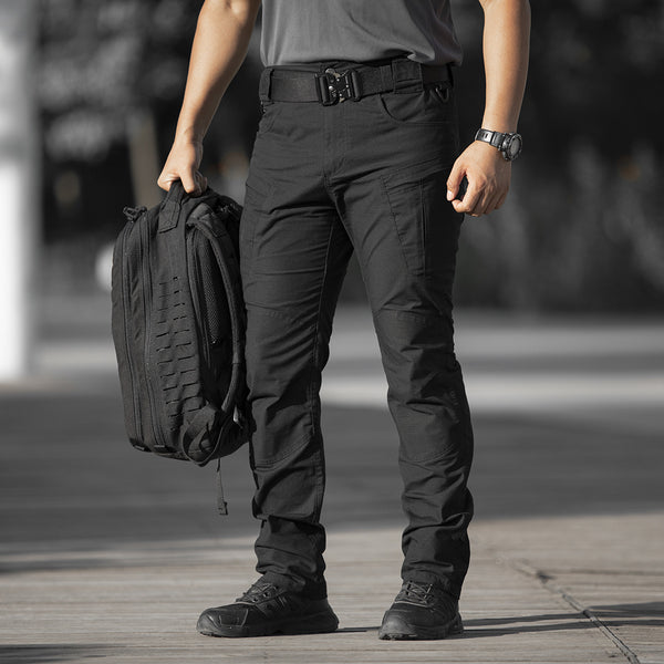 Pantalones Cargo Holgados Multibolsillos para Hombre