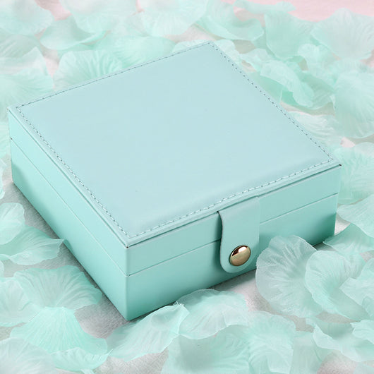 Caja Organizadora de Joyas en PU Simple de Una Capa - Image 5