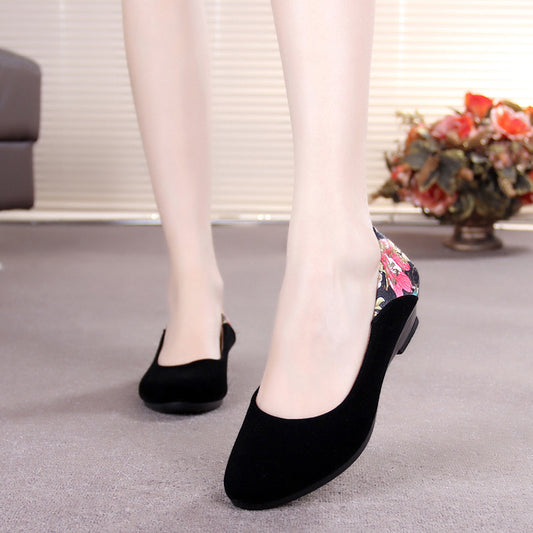 Zapatos de Trabajo Cómodos con Cuña Baja para Mamá - Image 2