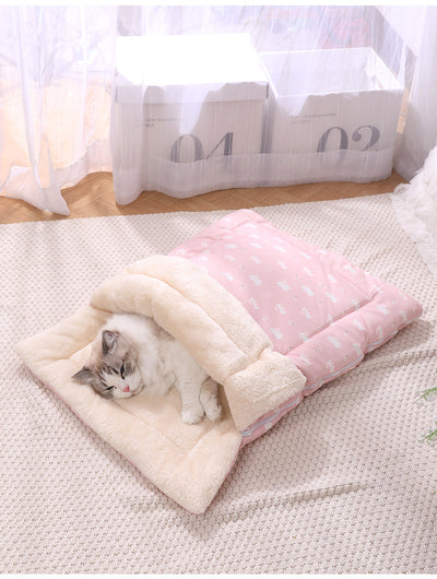 Cama Térmica Plegable para Gatos y Perros con Colchoneta Desmontable - Image 9