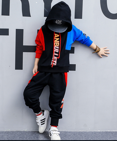 Conjunto Deportivo Infantil Coreano Primavera - Sudadera y Pantalón para Niños Grandes - Image 11