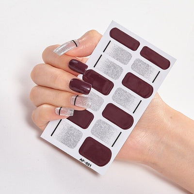 Esmaltes y Stickers de Diseño para Uñas - Colores Sólidos y Arte Creativo - Image 10