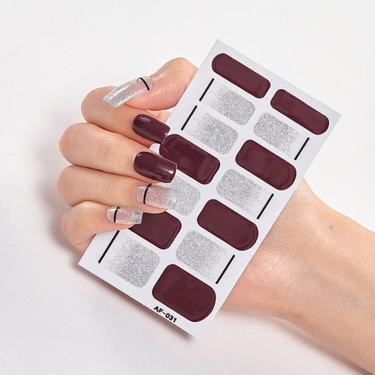 Esmaltes y Stickers de Diseño para Uñas - Colores Sólidos y Arte Creativo - Image 10