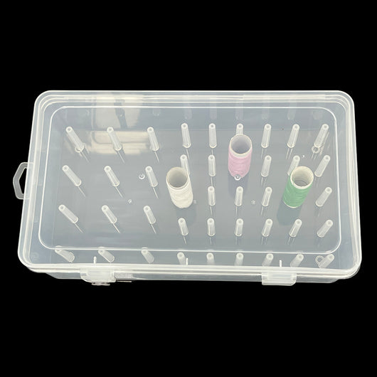 Organizador de Costura 42 Compartimentos - Caja de Almacenamiento Multifuncional para Bordado - Image 13