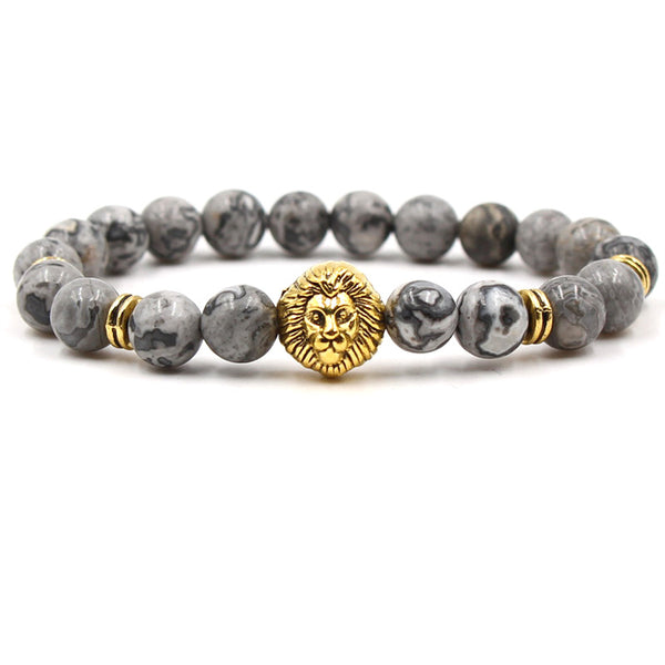 Pulsera Dorada León