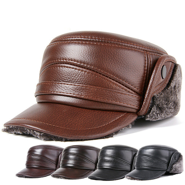 Gorro de Algodón Grueso con Protección para Oídos - Abrigo Extremo para Clima Frío