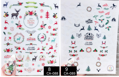 Stickers de Uñas Navideños - Image 27
