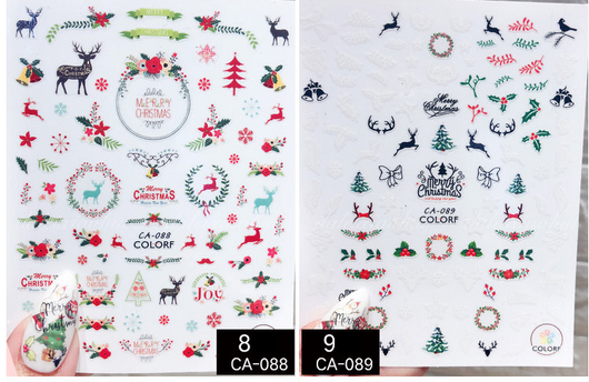 Stickers de Uñas Navideños - Image 27