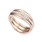 Anillos de Cristal Austriaco Premium - Joyería Elegante de Diseño Coreano
