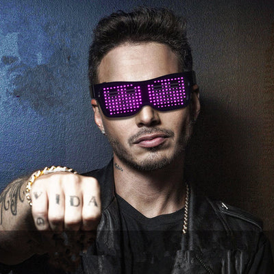 Gafas de Sol LED Inteligentes con Obturador Luminoso Bluetooth - Image 2