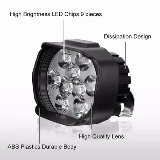 Faro Auxiliar LED de Alta Potencia para Moto - Image 2
