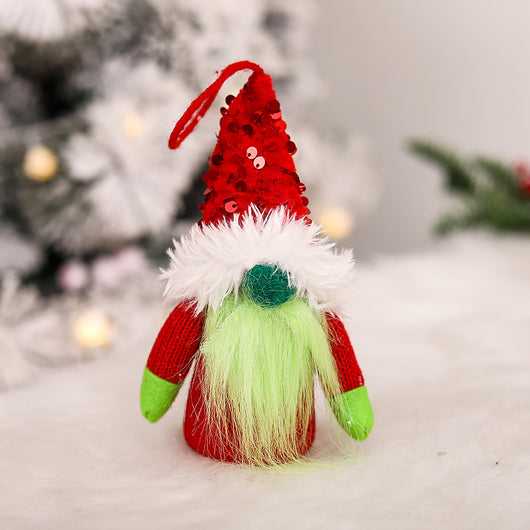 Muñeca Navideña Luminosa sin Rostro - Decoración Festiva Forest Man - Image 8