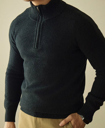 Suéter de Lana para Hombre Elegante y Versátil - Image 9