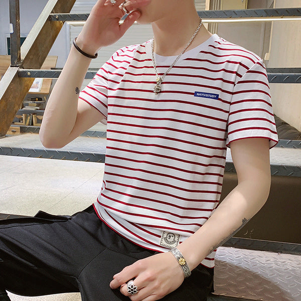 Camisa Casual de Rayas para Hombre - Estilo Relajado