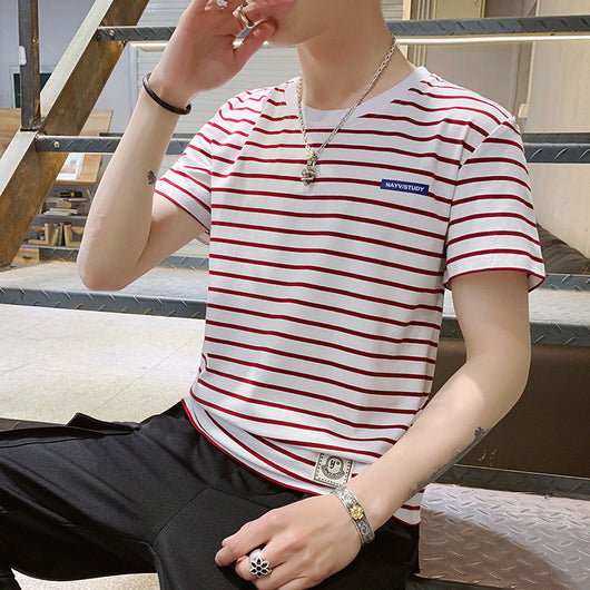 Camisa Casual de Rayas para Hombre - Estilo Relajado - Image 2