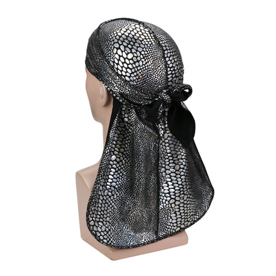 Gorra Pirata con Cola Larga y Estampado de Serpiente - Image 10