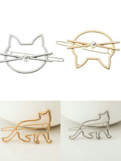 Pinzas Decorativas para Cabello Gatito - Image 4