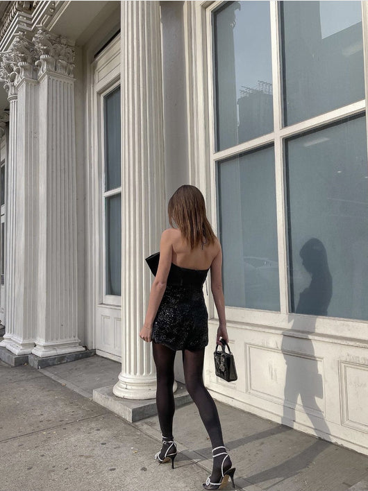Enterizo Negro de Cintura Alta para Mujer - Diseño Exclusivo - Image 8