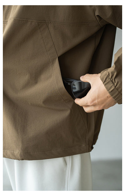 Chaqueta Impermeable de Montaña con Capucha para Hombre - Secado Rápido - Image 32