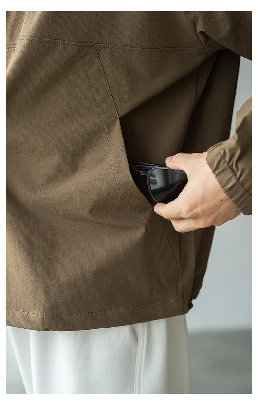 Chaqueta Impermeable de Montaña con Capucha para Hombre - Secado Rápido - Image 32